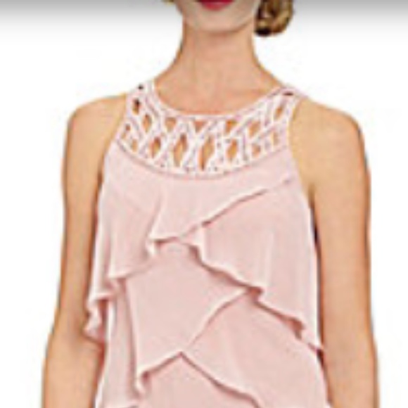 S.L. Fashions Gray Tulip Tiered Dress - Picture 12 of 13